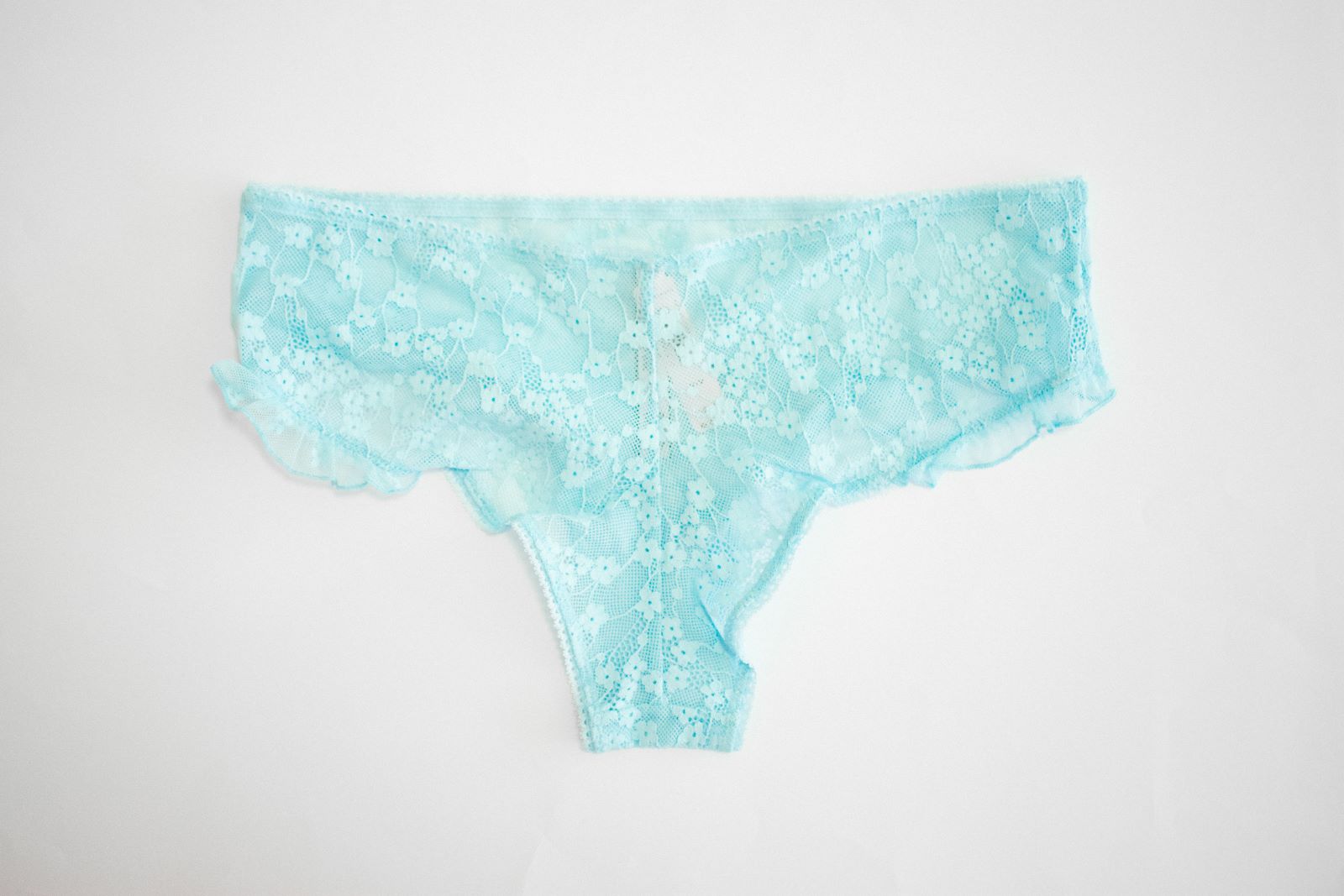 Panty Victoria's Secret "Azul Encaje".