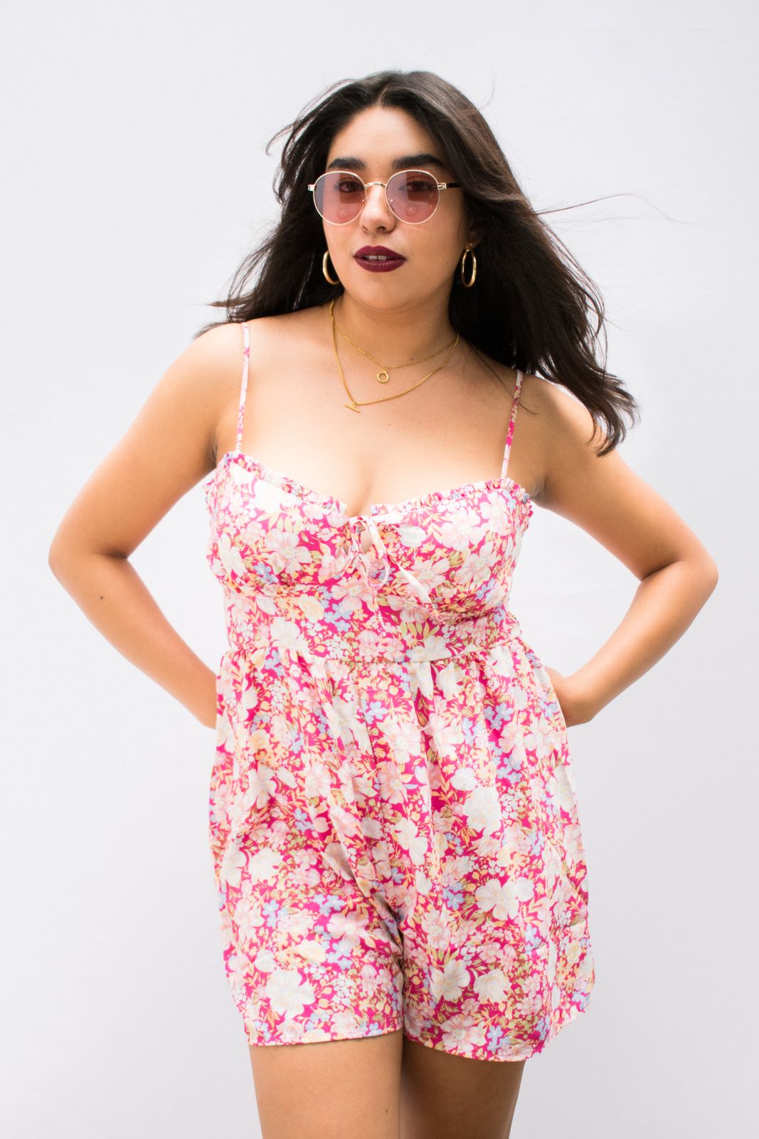 Jumpsuit Floral Corto.